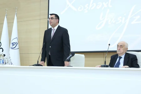 Xoşbəxt Yusifzadəyə BANM-in Fəxri professoru diplomu təqdim olunub