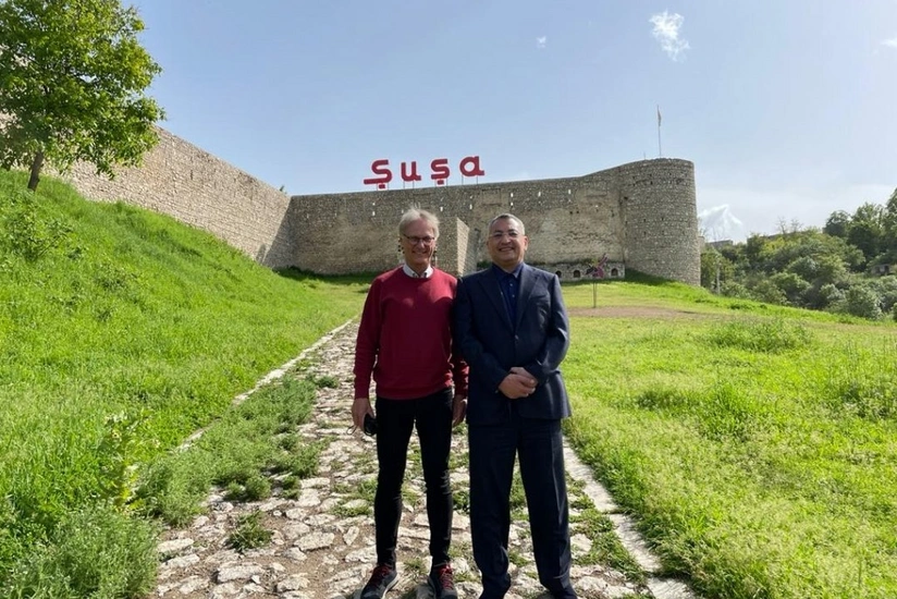 Посол Германии побывал в Шуше