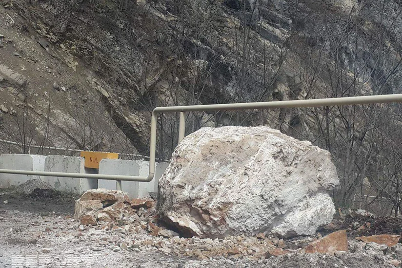 Quba-Xınalıq-İspik yolundan istifadə edən sürücülərə xəbərdarlıq olunub - FOTO - VİDEO