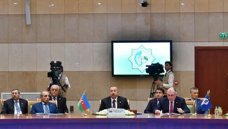 President Ilham Aliyev attended CIS Heads of State Council's session in limited format in Ashgabat