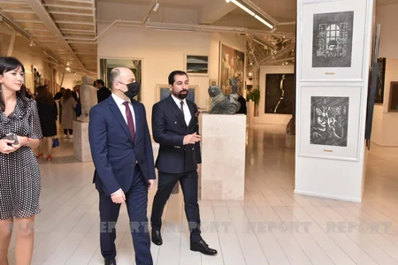 Cəlil Hüseynovun 65 illiyinə həsr olunan sərgi keçirilib