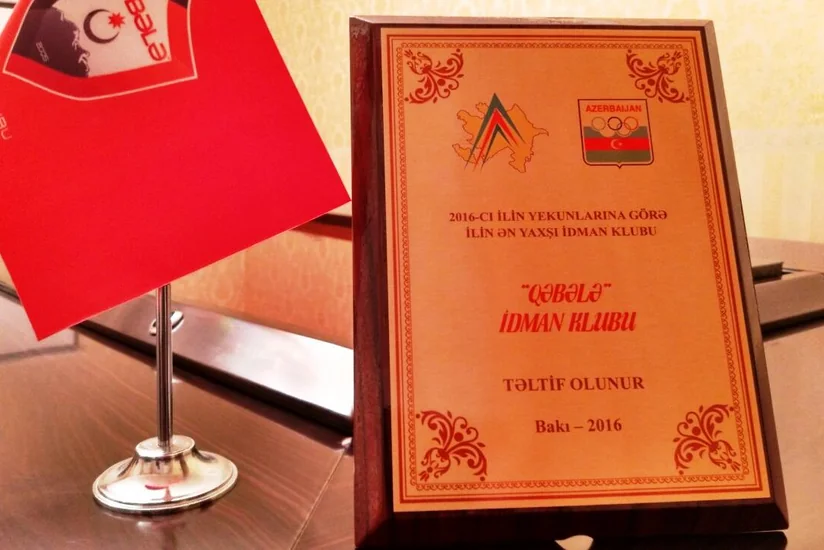 Gənclər və İdman Nazirliyi Qəbələ İdman Klubunu mükafatlandırıb