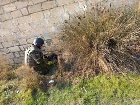 Bakıda 8 ədəd qumbara tapılıb