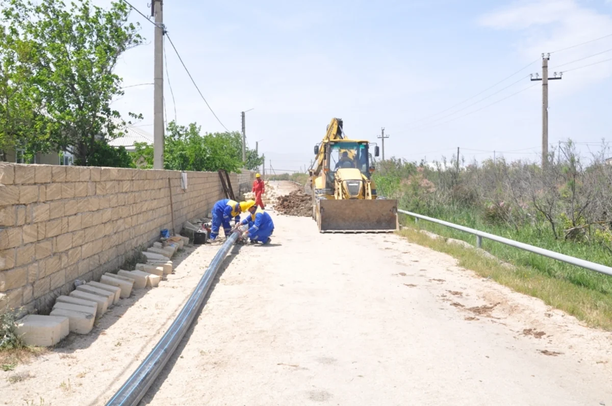 Azərsu” Xızıda Yeni Yaşma kəndinin içməli su təminatının yaxşılaşdırılması layihəsinin icrasına başlayıb