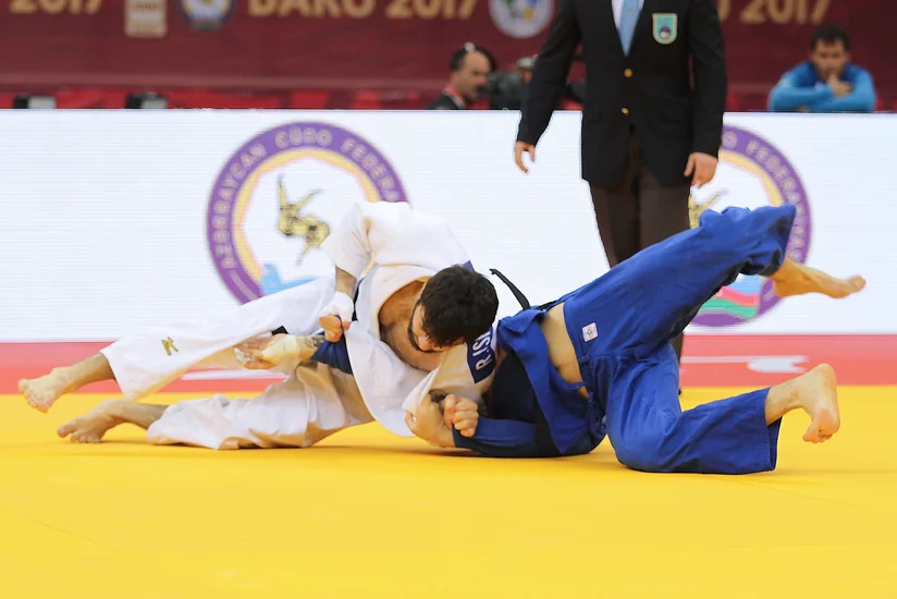 Azərbaycan cüdoçusu Böyük Dəbilqə turnirində finala yüksəlib
