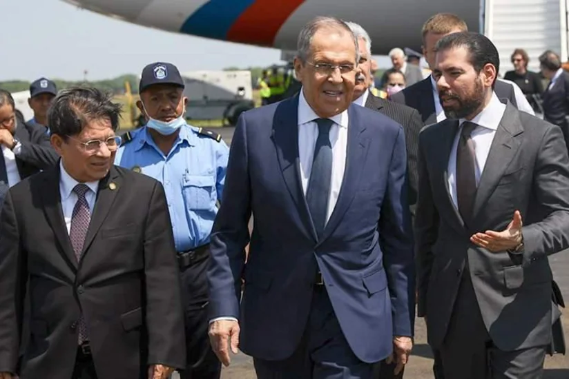 Lavrov Nikaraquada səfərdədir
