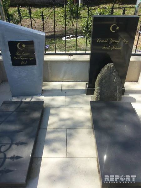 Astarada türk zabitinin məzarına xatirə lövhəsi qoyulub - FOTO