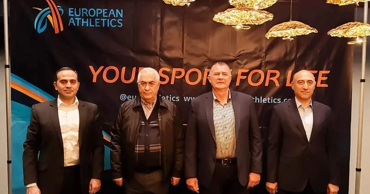 Cavid Qurbanov Avropa Atletika Assosiasiyasının prezidenti ilə görüşüb