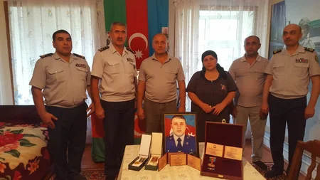 DSX rəhbərliyi şəhid sərhədçilərin ailələrinə və Vətən müharibəsi qazilərinə baş çəkib