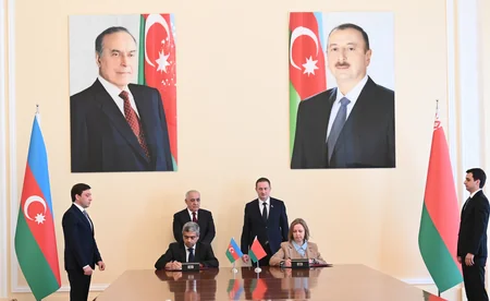 Azərbaycanla Belarus arasındakı əməkdaşlığa dair bir sıra sənədlər imzalanıb