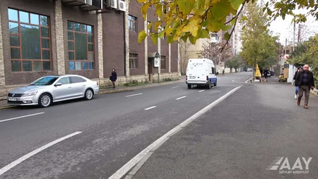 Bakının Tofiq Abbasov küçəsi təmir edilib