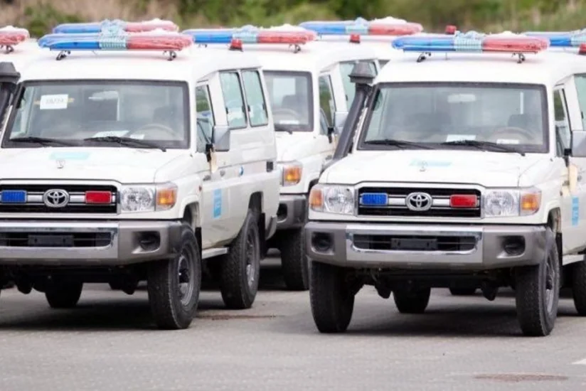 ВОЗ передала Украине 20 машин скорой помощи вездеходного типа
