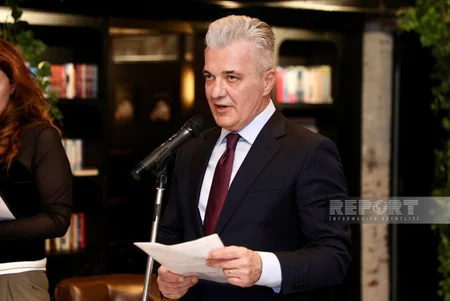 Bakıda xorvat diplomatın kitabının təqdimatı olub