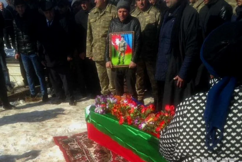 Состоялись похороны азербайджанского шехида - ФОТО