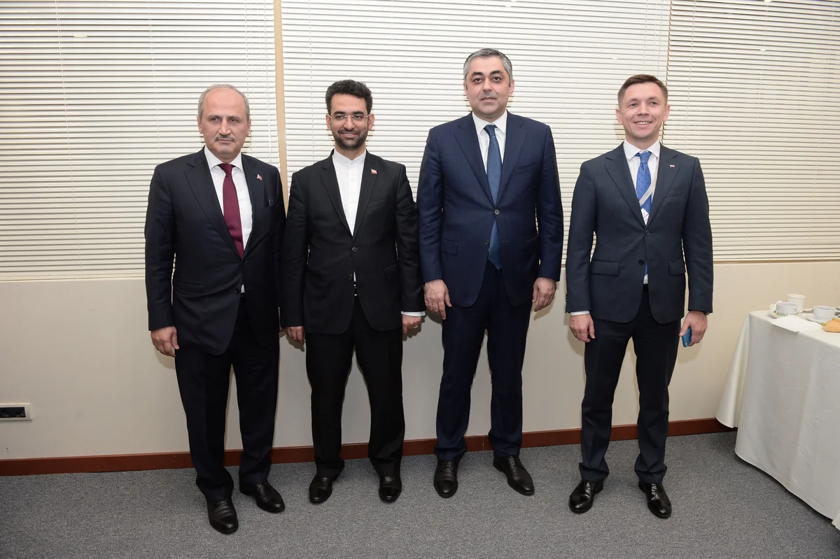 Azərbaycan, İran, Rusiya və Türkiyənin İKT nazirləri dördtərəfli görüş keçirib