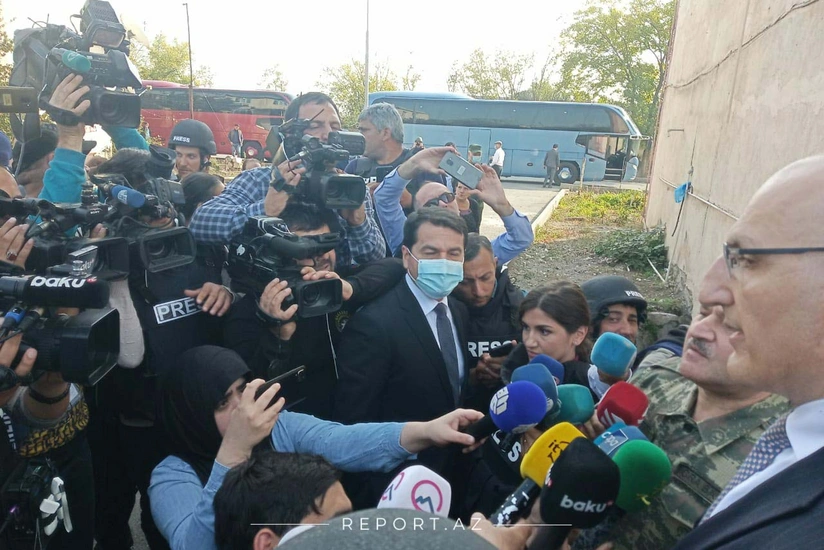 Government officials, diplomats visiting Terter