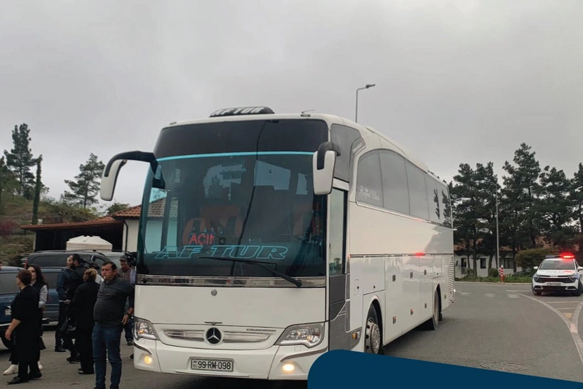 Bakı – Laçın reysinin ilk sərnişinləri Laçına çatıb – YENİLƏNİB