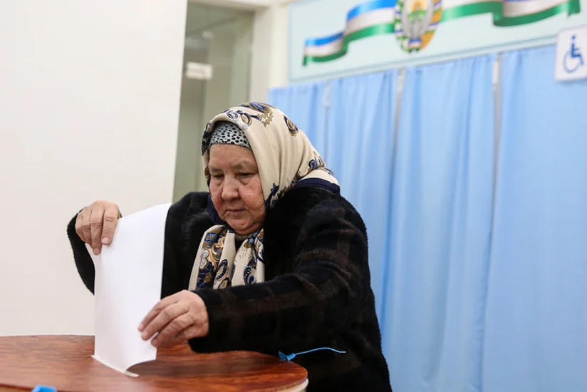 Özbəkistanda prezident seçkiləri baş tutub