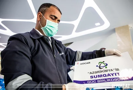 Kimyaçılar 4 mindən çox aztəminatlı ailəyə ərzaq yardımı göstəriblər - VİDEO
