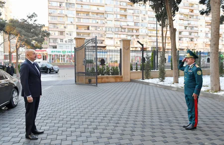 Prezident Bakıda DSX-nin yeni hərbi hospital kompleksinin açılışında iştirak edib - YENİLƏNİB