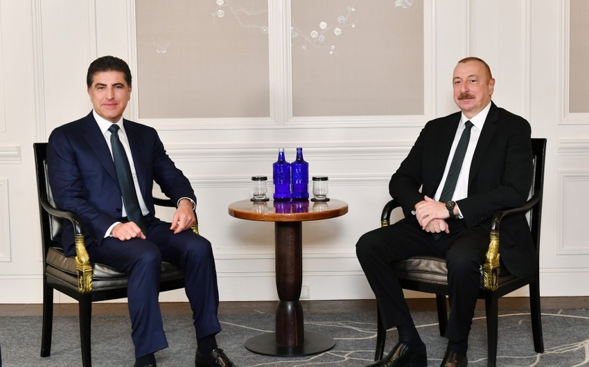 İlham Əliyev-Neçirvan Bərzani görüşü - Azərbaycan regional əməkdaşlıq arealını genişləndirir