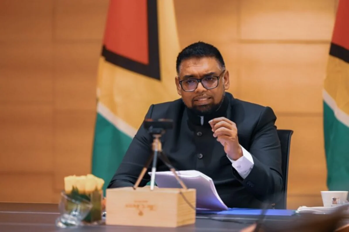 Guyana’s president welcomes Chevron’s bid to buy into $150bn oil project