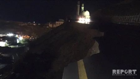 Bakıda sürüşmə zonası genişlənib, ərazidə təhlükəsizlik tədbirləri gücləndirilib - FOTO - VİDEO