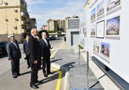 Prezident İlham Əliyev Nərimanov Rayon Məhkəməsinin yeni inzibati binasının açılışında iştirak edib - YENİLƏNİB