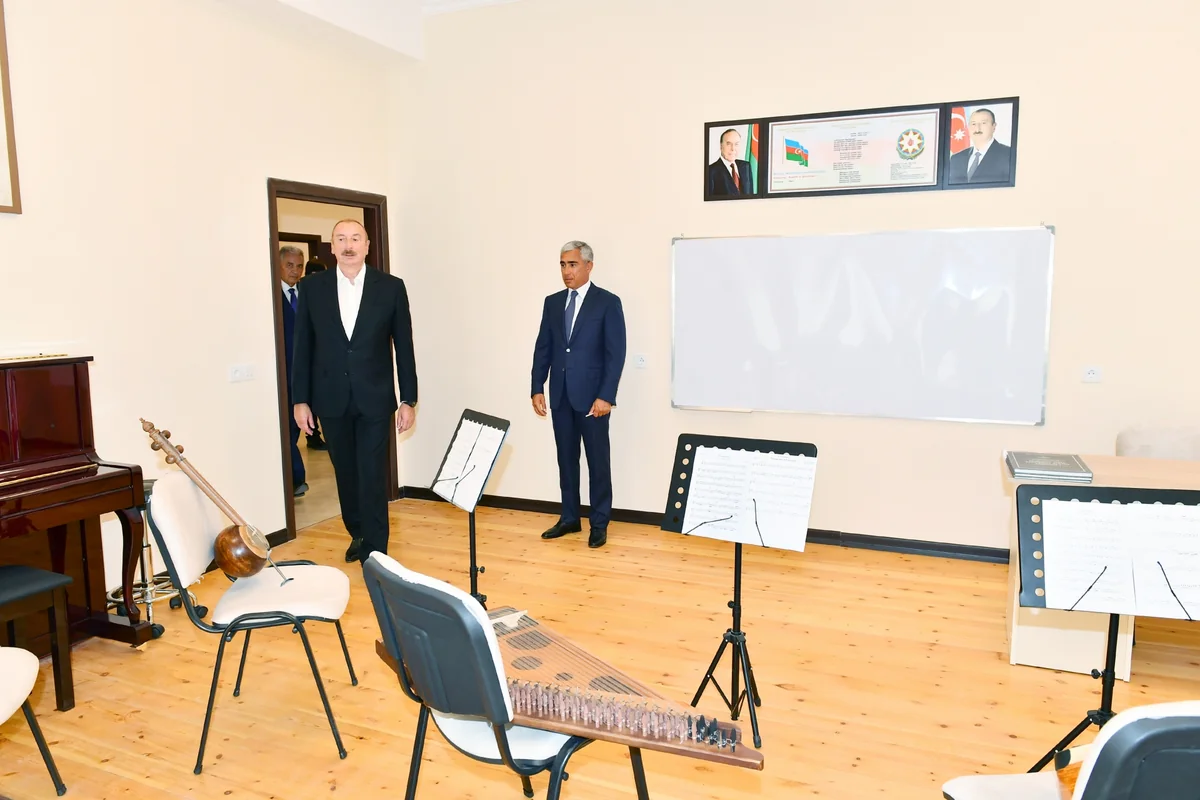 Samuxda Sərkar kənd uşaq musiqi məktəbinin yeni binası istifadəyə verilib - YENİLƏNİB