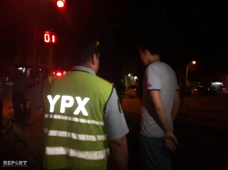 Mingəçevirdə piyadalara qarşı reyd keçirilib, 35 nəfər cərimələnib - FOTO