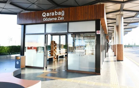 Bakıda “Koroğlu” Nəqliyyat Mübadilə Mərkəzinin açılışı olub - FOTOLAR - YENİLƏNİB-2