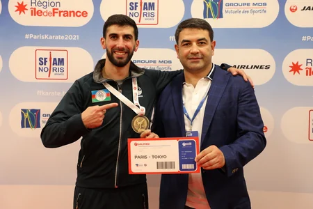 Daha bir karateçimiz olimpiadaya lisenziya qazandı