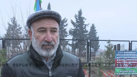 Bərdədə 4 800 şəhidin paltarlarının və şəxsi əşyalarının basdırıldığı yer - FOTO