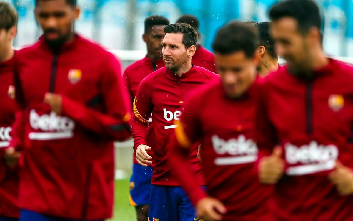 Messi kollektiv məşqlərə qoşuldu