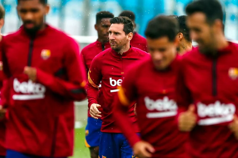 Messi kollektiv məşqlərə qoşuldu
