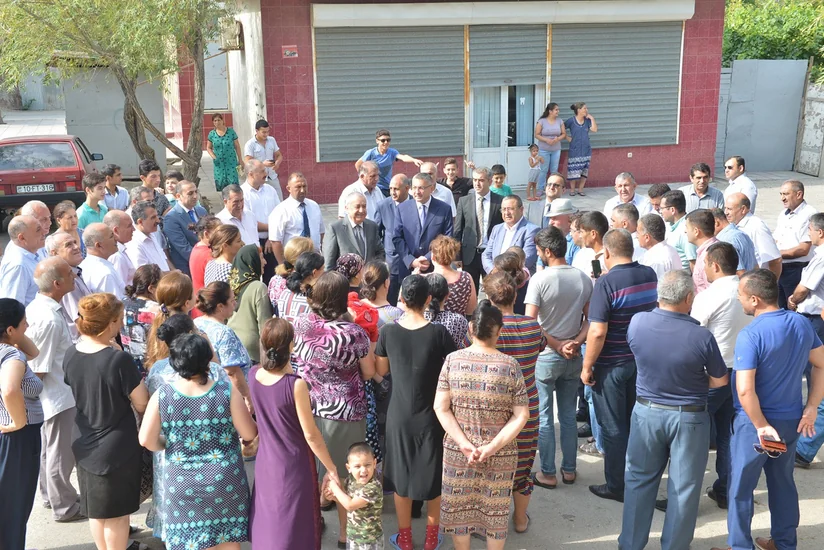 Qaçqınkom sədri Sumqayıtda məcburi köçkünlərin yaşayış şəraitilə tanış olub