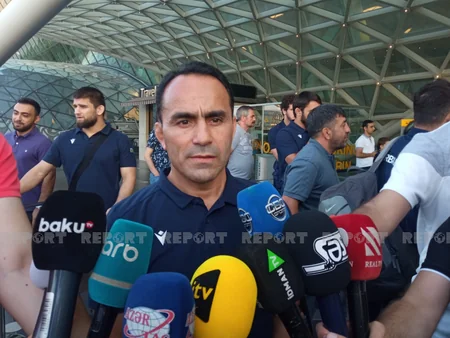 İslamiadada iştirak etmiş Azərbaycan idmançılarının bir qismi Vətənə qayıdıb