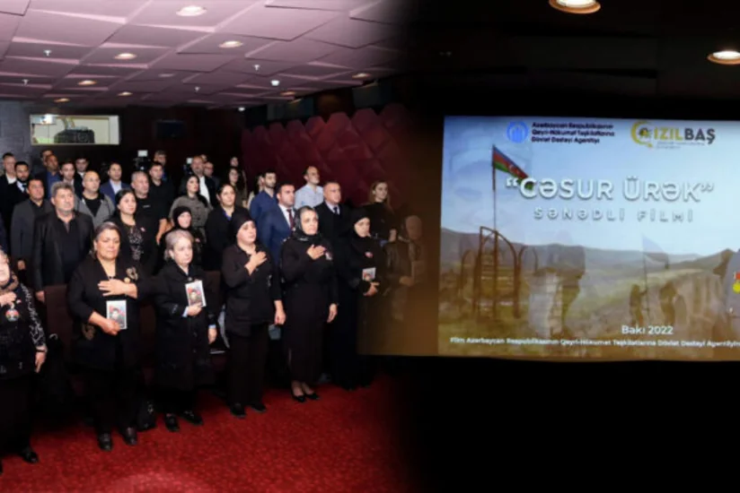 “Cəsur Ürək”: Vətən müharibəsi şəhidi haqqında film təqdim edilib