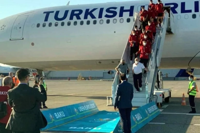 AVRO-2020: Türkiyə millisi Bakıya gəldi