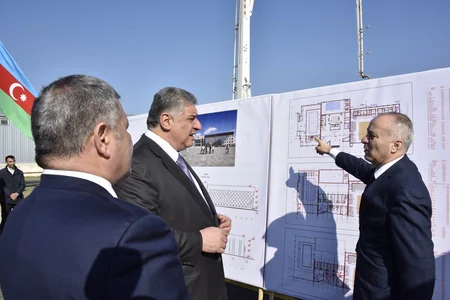 Tərtərdə yeni Olimpiya İdman Kompleksinin təməli qoyulub