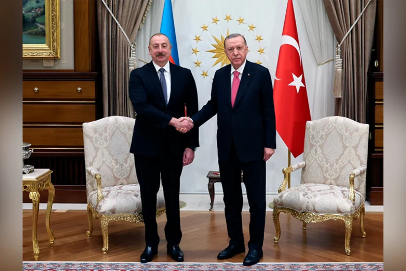 Ərdoğan TDT-nin Dövlət başçılarının Zirvə görüşünün Türkiyədə keçirilməsi təşəbbüsünə görə İlham Əliyevə təşəkkür edib