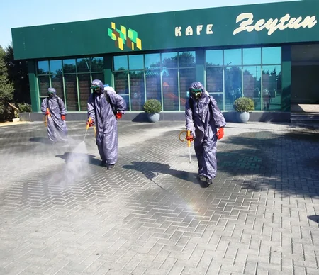 Bakıda 550 küçə dezinfeksiya edilib