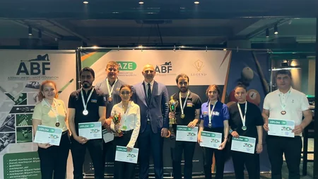 Bilyard üzrə Azərbaycan çempionatının qalibləri bəlli olub
