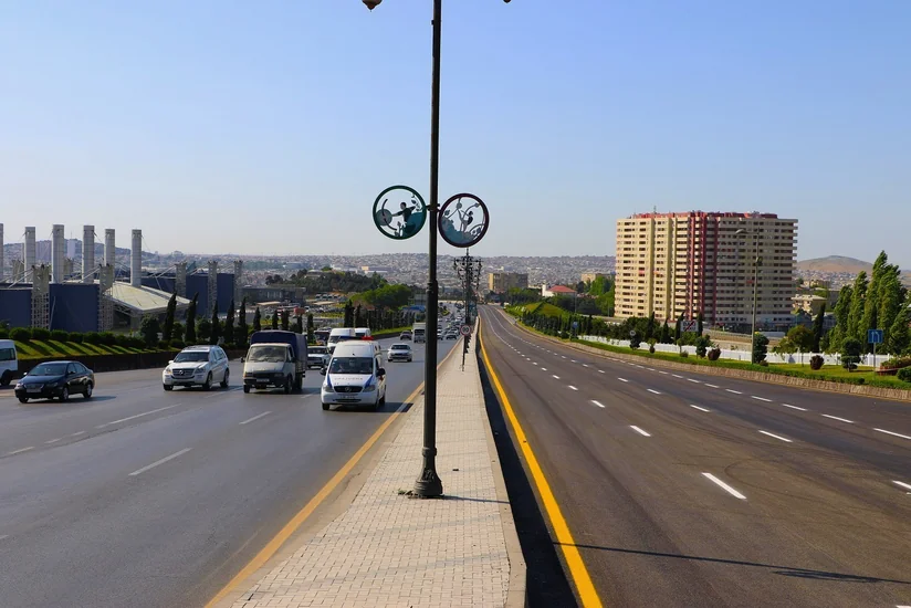 Bakı-Sumqayıt yolunda 1-ci mərhələ üzrə işlər yekunlaşır