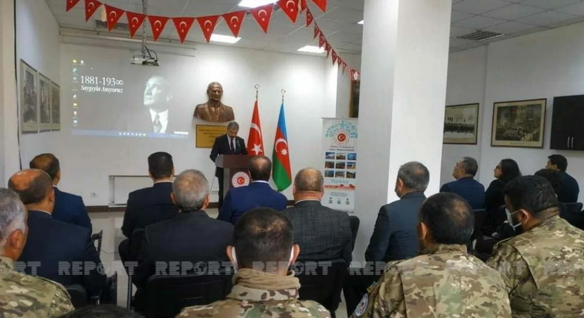 Ataturk commemorated at Turkish Consulate General in Ganja