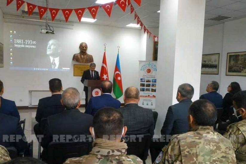 Ataturk commemorated at Turkish Consulate General in Ganja