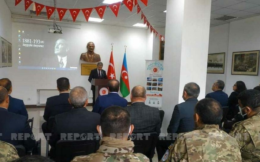 Ataturk commemorated at Turkish Consulate General in Ganja