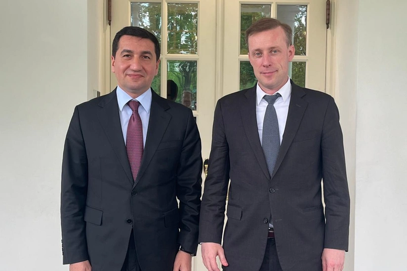 Hikmət Hacıyev ABŞ Prezidentinin müşaviri ilə görüşüb