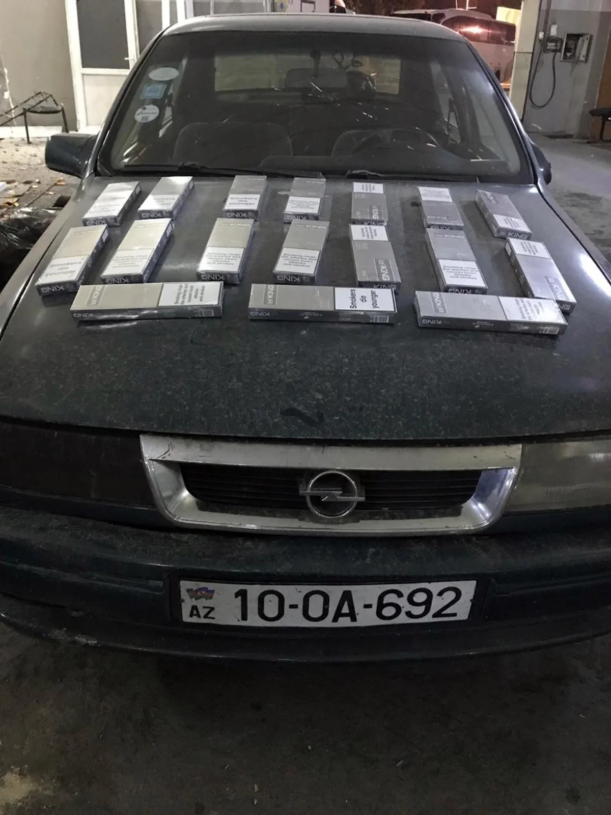 Gürcüstandan qanunsuz yolla ölkəyə siqaret keçirilməsinin qarşısı alınıb