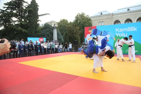 Azərbaycanda cüdonun yaradılmasının yubileyi Gəncədə qeyd olunub